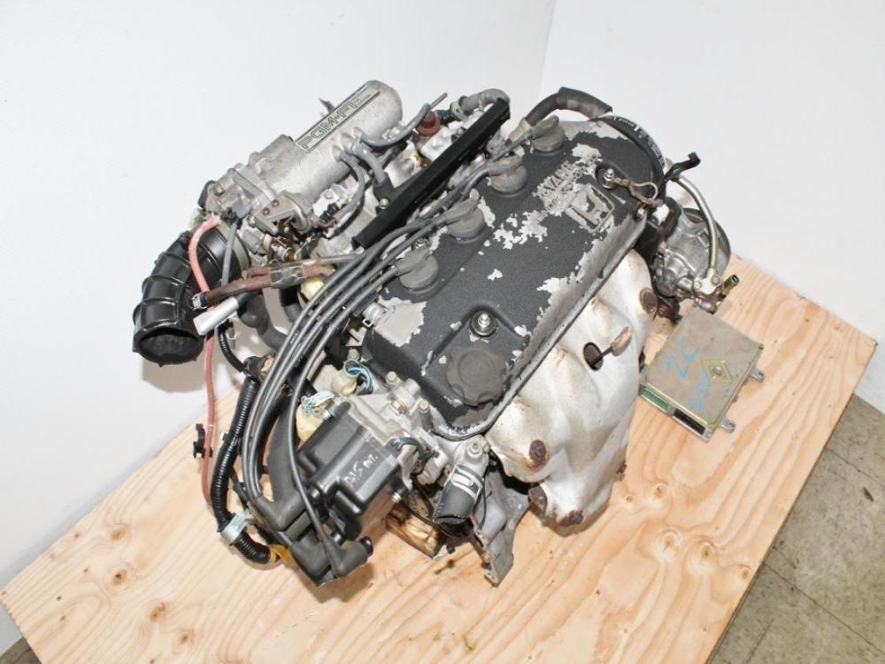 1988-1991 JDM Honda Civic ZC SOHC Engine 1.6L OBD0 Motor: Image 13