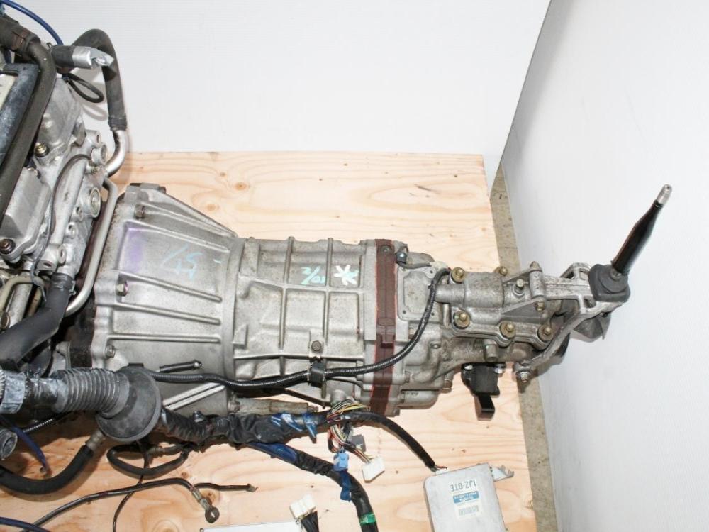 JDM Toyota 1JZ-GTE VVTI Engine 5 Speed RWD R154 Manual Transmission Front Sump Chaser Mark II Supra: Image 3