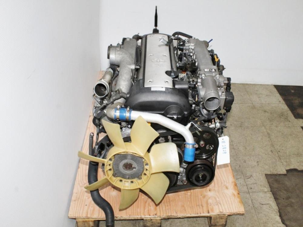 JDM Toyota 1JZ-GTE VVTI Engine 5 Speed RWD R154 Manual Transmission Front Sump Chaser Mark II Supra: Image 2