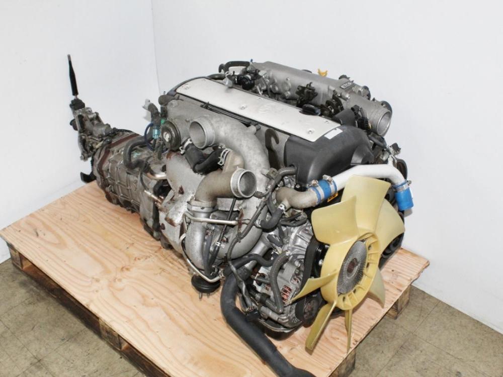 JDM Toyota 1JZ-GTE VVTI Engine 5 Speed RWD R154 Manual Transmission Front Sump Chaser Mark II Supra: Image 5