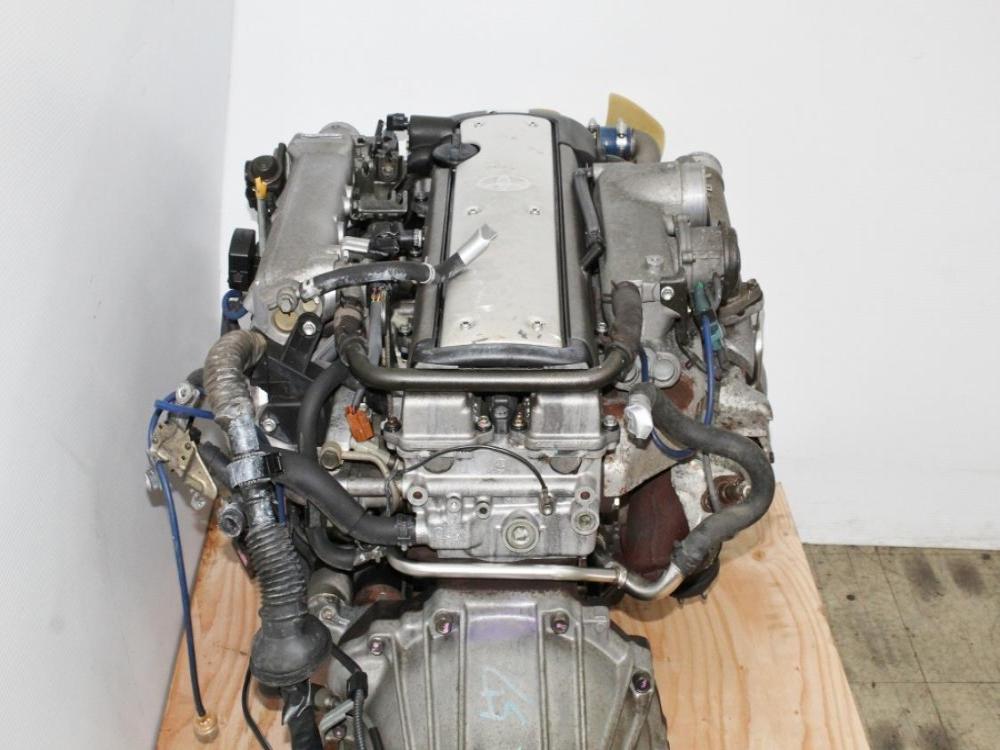 JDM Toyota 1JZ-GTE VVTI Engine 5 Speed RWD R154 Manual Transmission Front Sump Chaser Mark II Supra: Image 17