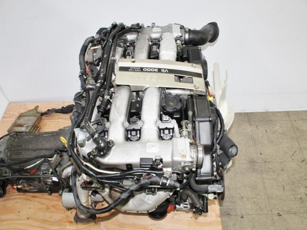 1990-1995 JDM Nissan 300ZX VG30DE Engine Automatic RWD Transmission 3.0L V6 Z32 Fairlady Z: Image 18