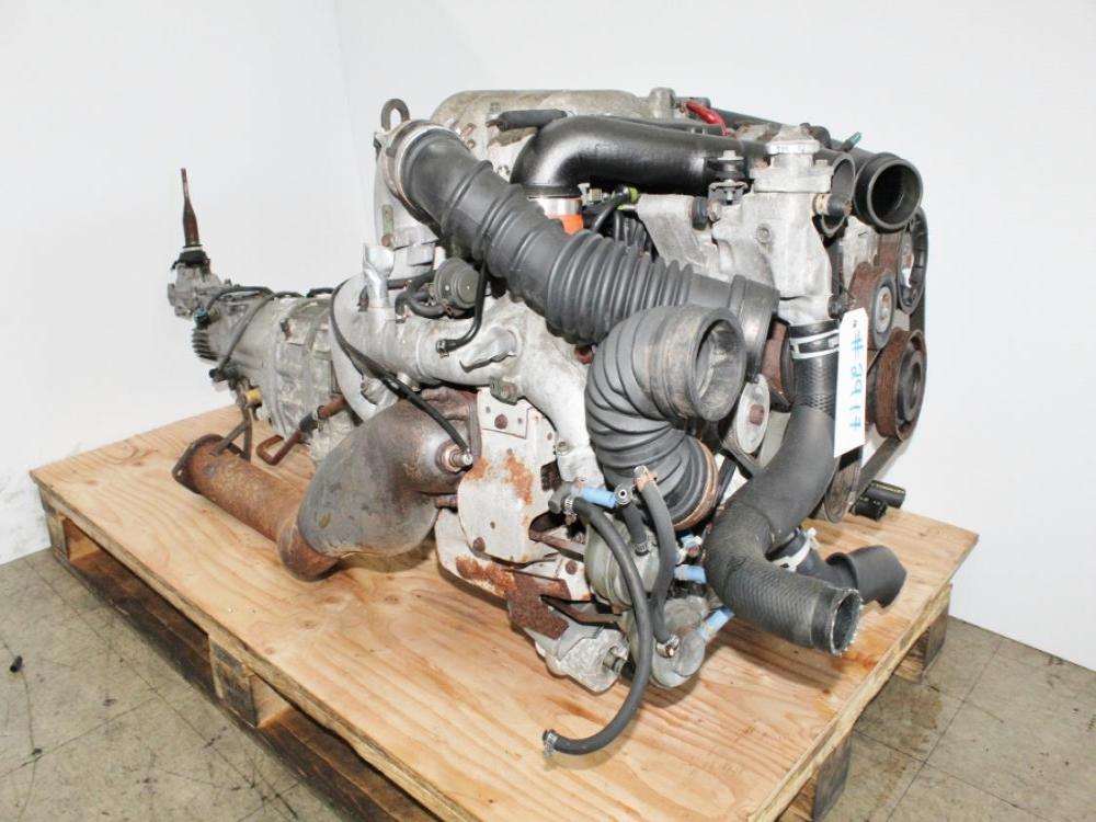 1992-2002 JDM Mazda RX-7 13B Engine 5 Speed RWD Transmission 1.3L Rotary FD3S Motor: Image 8