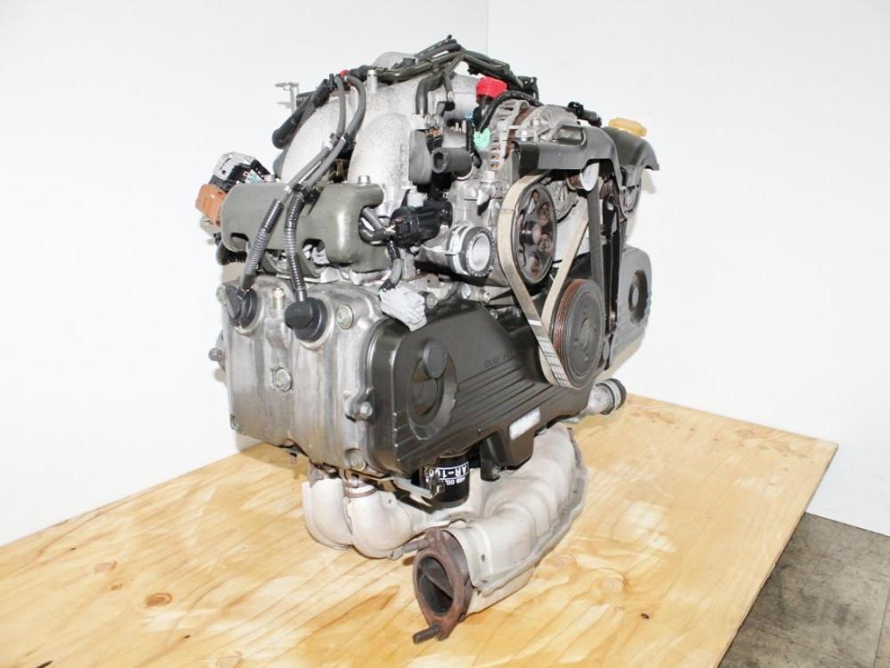 00 01 02 03 04 05 Subaru Impreza Engine JDM EJ25 SOHC 2.5L Motor EJ253 Non-Turbo: Image 2