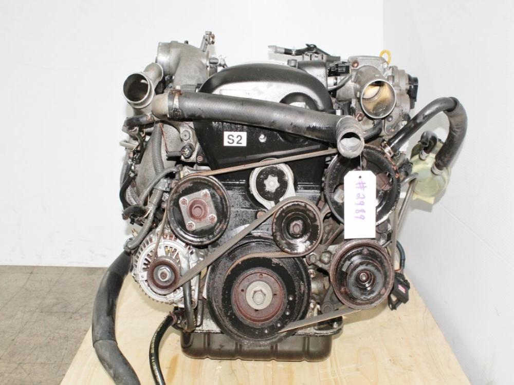 JDM Toyota 1JZ-GTE VVTI Engine 2.5L Turbo Chaser Mark II Front Sump Motor: Image 4
