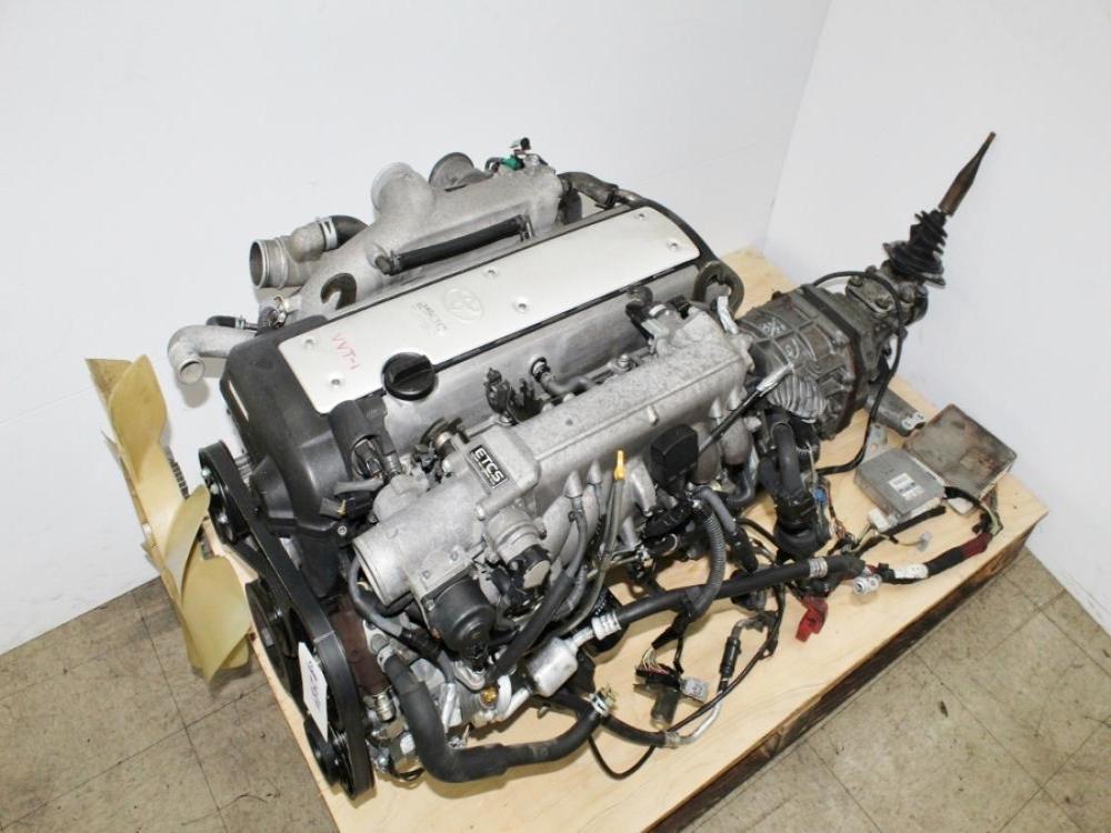 JDM Toyota 1JZ-GTE VVTI Engine 5 Speed RWD R154 Manual Transmission Front Sump Chaser Mark II Supra: Image 7
