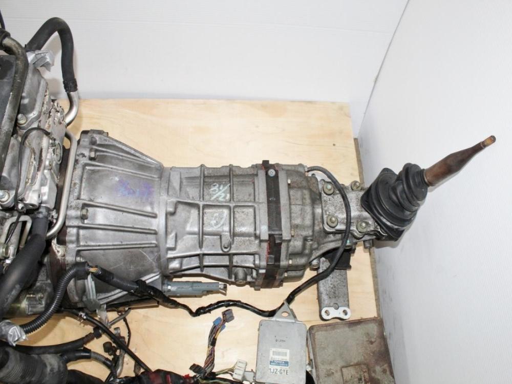 JDM Toyota 1JZ-GTE VVTI Engine 5 Speed RWD R154 Manual Transmission Front Sump Chaser Mark II Supra: Image 6