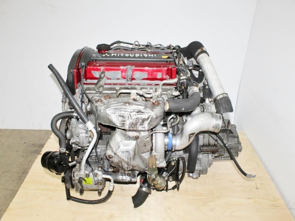 JDM 2003-2006 Mitsubishi Lancer Evolution 8-9 4G63 Turbo Engine 6 Speed AWD Transmission: Image 1