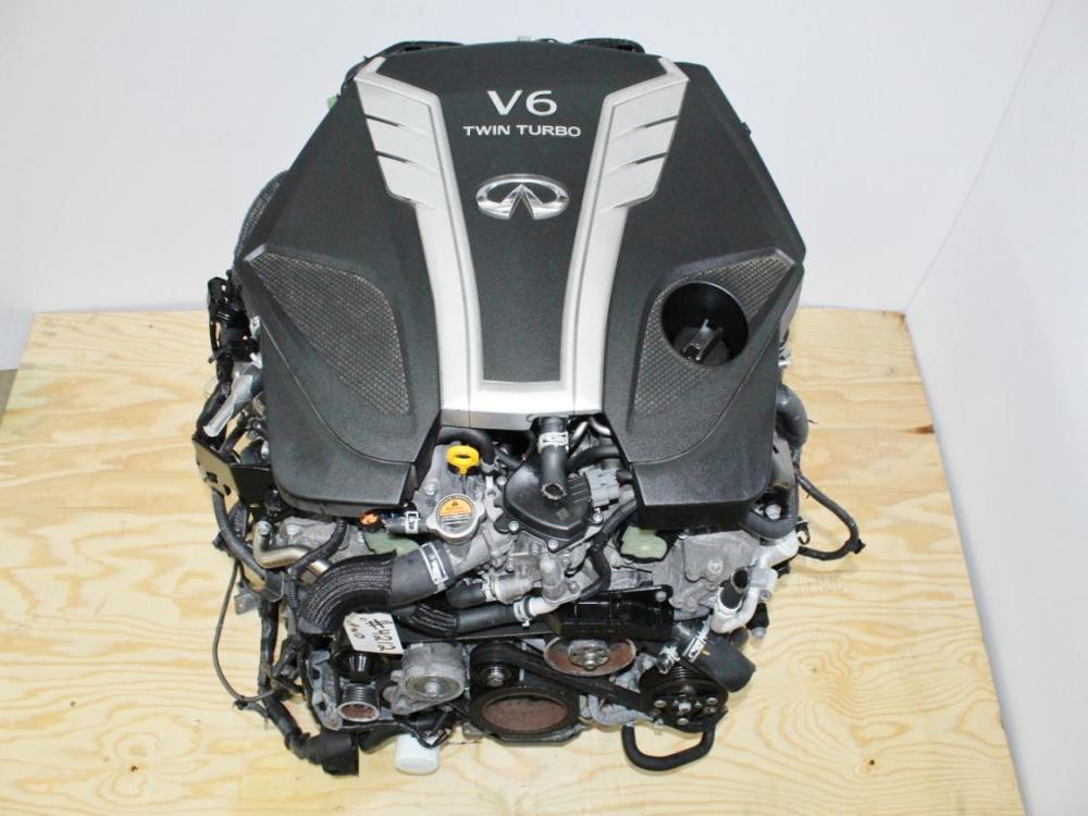 2016-2022 Infiniti Q50 Q60 VR30DDTT 3.0L Twin Turbo 300HP Engine AWD: Image 1