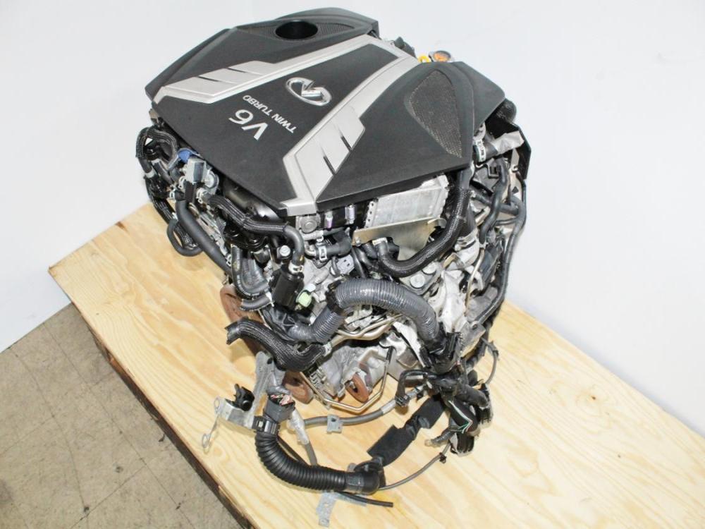 2016-2022 Infiniti Q50 Q60 VR30DDTT 3.0L Twin Turbo 300HP Engine AWD: Image 12