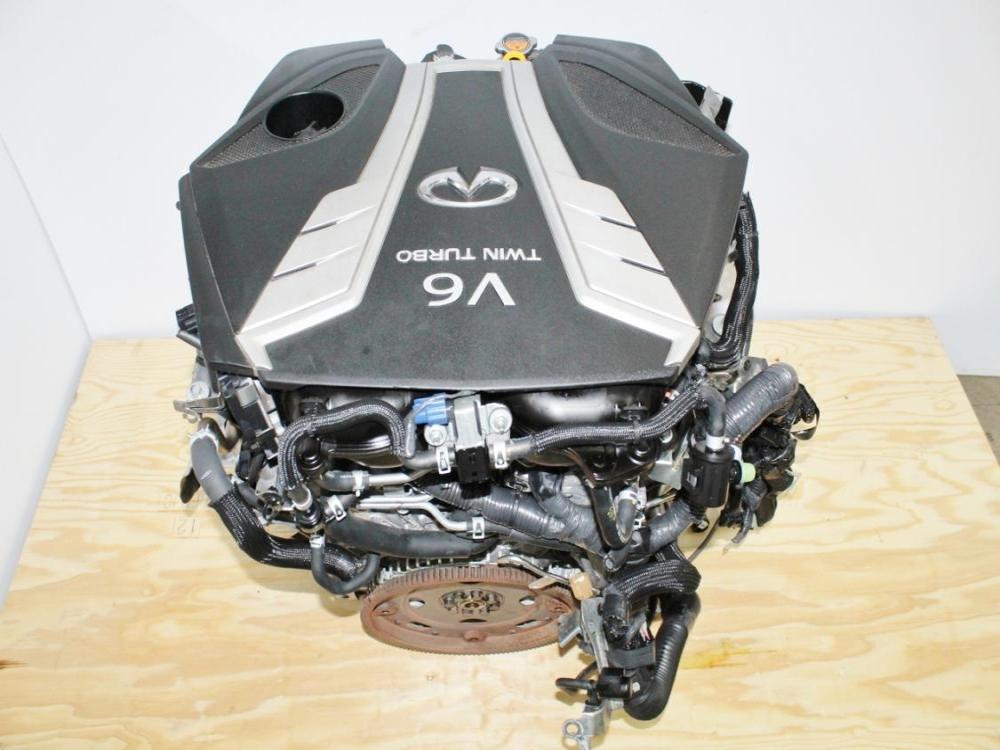 2016-2022 Infiniti Q50 Q60 VR30DDTT 3.0L Twin Turbo 300HP Engine AWD: Image 14