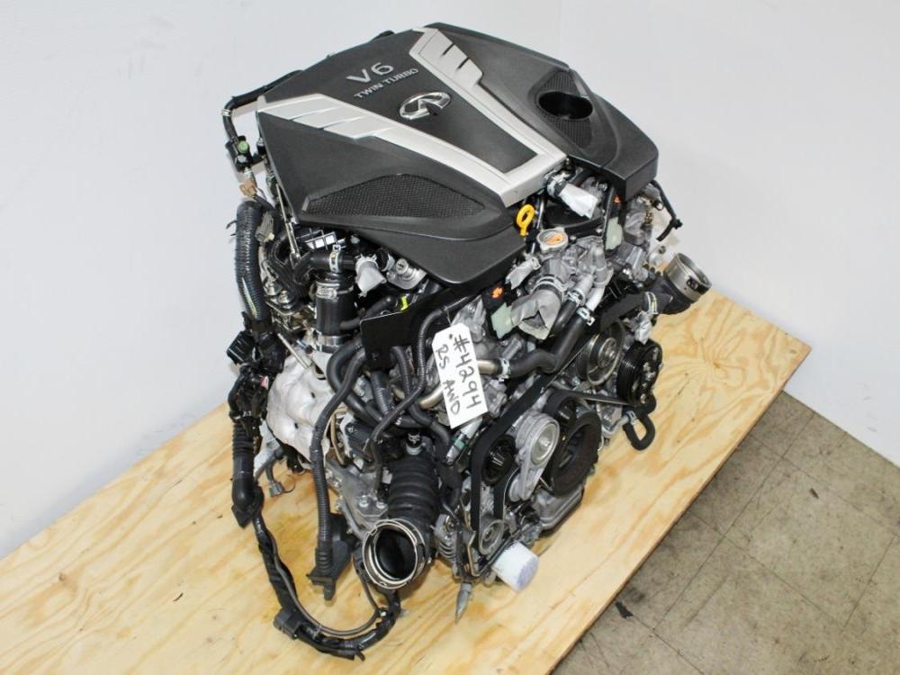 2016-2024 Infiniti Q50 / Q60 Red Sport VR30DDTT 3.0L Twin Turbo 400HP Engine AWD: Image 5