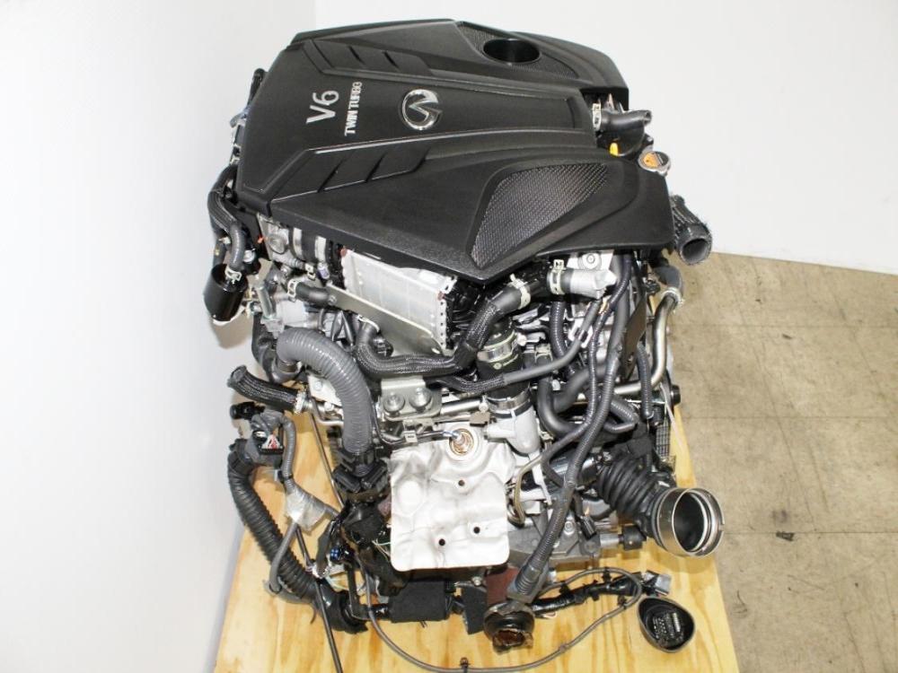 2015-2022 Infiniti Q50 Q60 VR30DDTT 3.0L Twin Turbo 300HP Engine AWD VR30 Motor: Image 7
