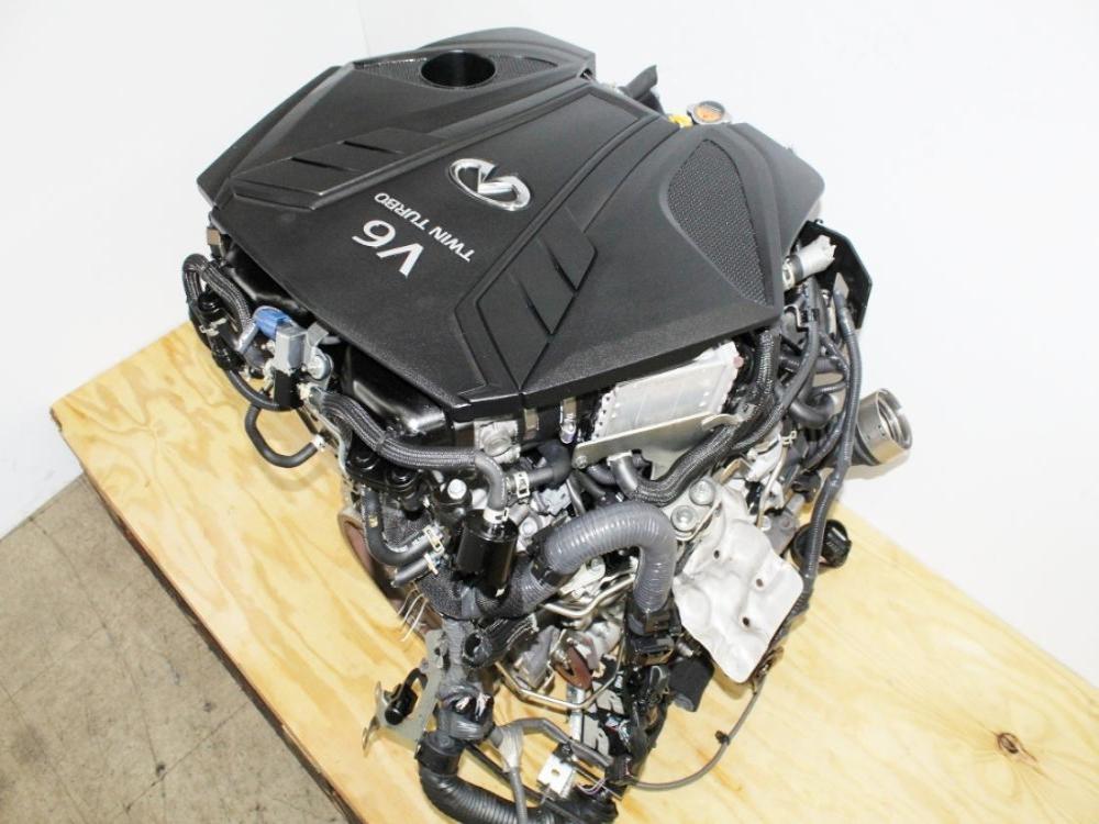 2015-2022 Infiniti Q50 Q60 VR30DDTT 3.0L Twin Turbo 300HP Engine AWD VR30 Motor: Image 12