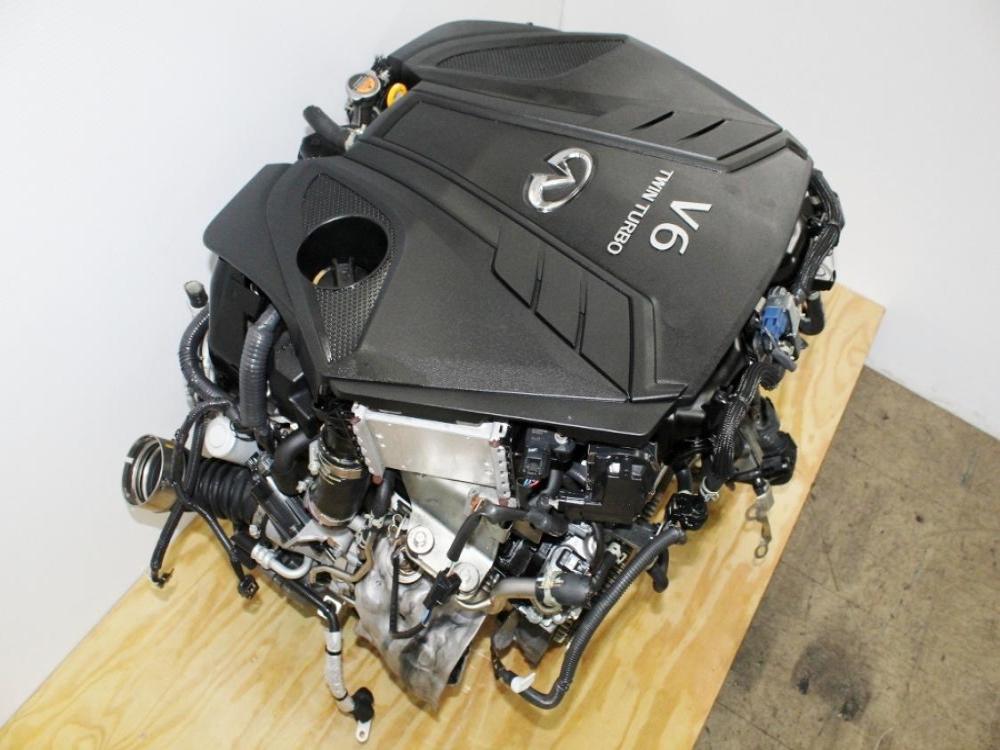 2015-2022 Infiniti Q50 Q60 VR30DDTT 3.0L Twin Turbo 300HP Engine AWD VR30 Motor: Image 16
