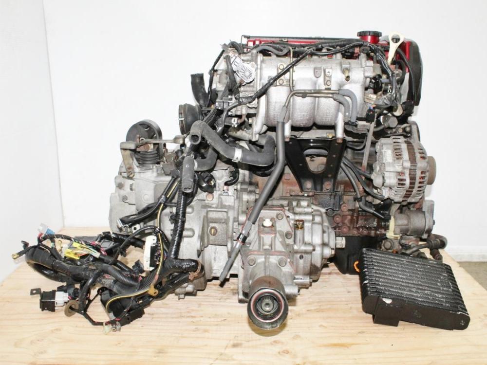 JDM Mitsubishi EVO 9 MR 4G63T Turbo Engine & 6-Speed AWD Transmission CT9A 2003-2007: Image 17