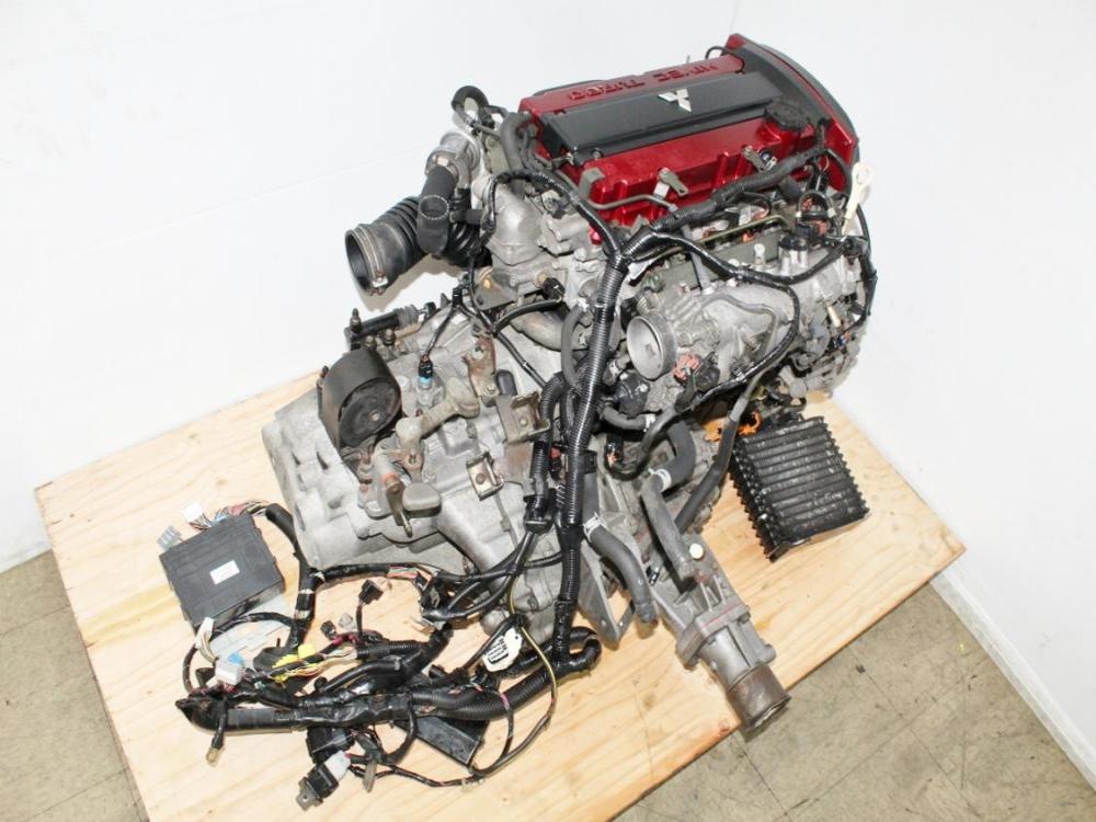 JDM Mitsubishi EVO 9 MR 4G63T Turbo Engine & 6-Speed AWD Transmission CT9A 2003-2007: Image 18