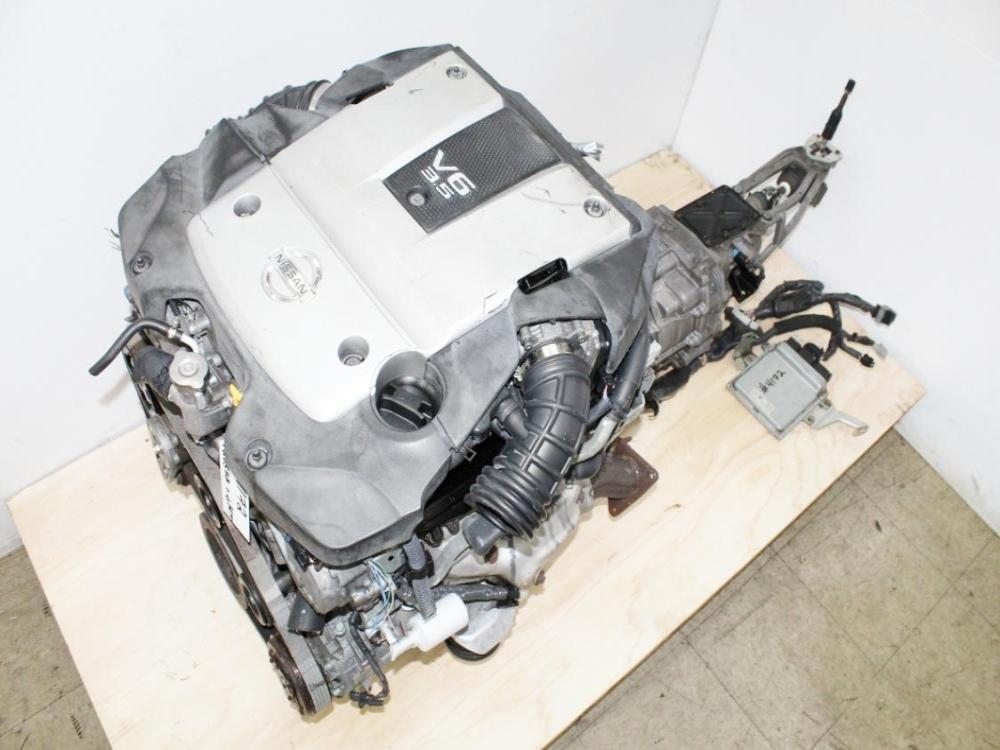 2007 2008 2009 Nissan 350Z VQ35HR 3.5L Engine & 6-Speed RWD Transmission: Image 4