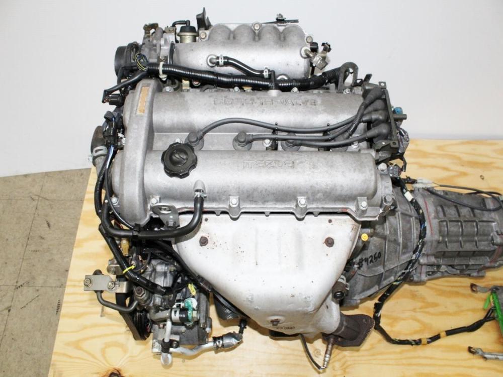 1999-2000 Mazda Miata BP DOHC JDM Engine 6 Speed RWD Transmission 1.8L BP-W4 : Image 4