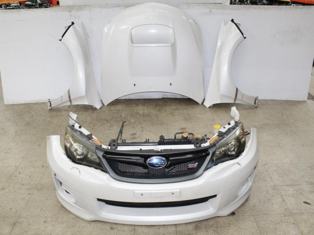 2008-2014 Subaru Impreza WRX STi Complete OEM Front End Clip: Image 1