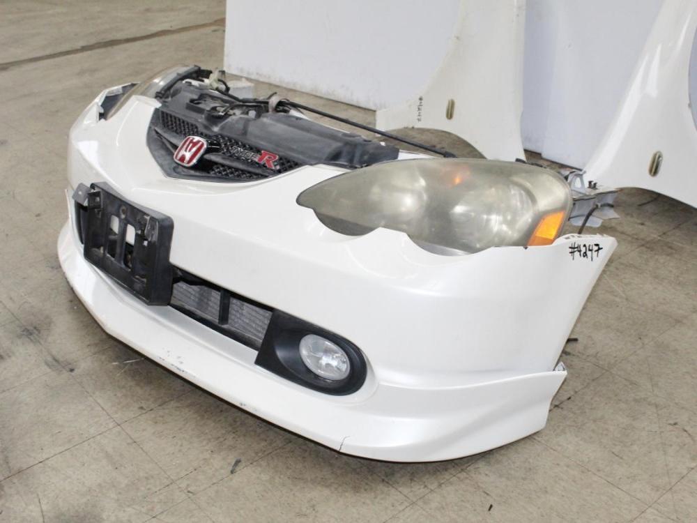 JDM 2002-2004 Acura RSX DC5 Type R Complete OEM Front End Clip | Bumper Fenders Grille Headlights: Image 4