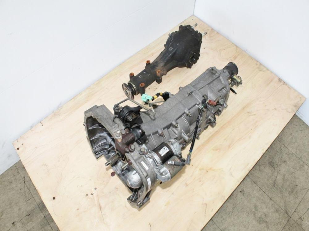 JDM 2008-2014 Subaru WRX 5 Speed AWD Transmission Push Type Clutch: Image 3