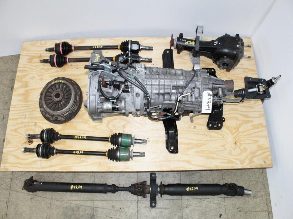 2018-2021 Subaru STI 6 Speed Transmission Complete Swap Kit TY856UW6AB R180 Differential Axle: Image 3