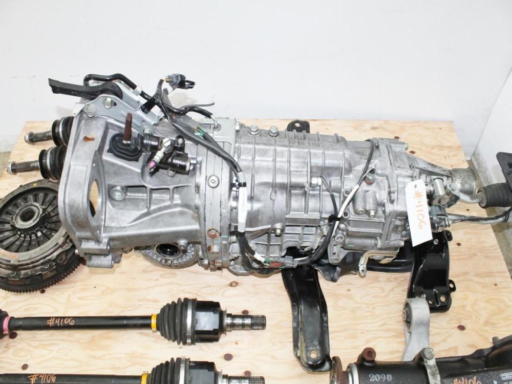 2018-2021 STI 6 Speed Transmission Complete Swap Kit TY856UW6AB R180 Differential Axle: Image 1