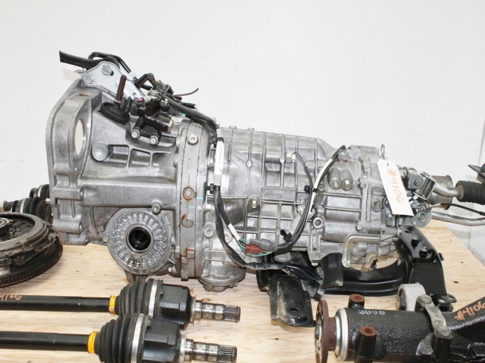 2018-2021 STI 6 Speed Transmission Complete Swap Kit TY856UW6AB R180 Differential Axle: Image 2