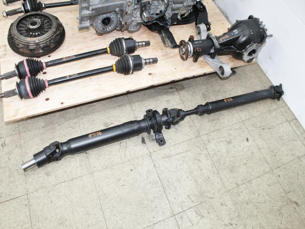 2018-2021 STI 6 Speed Transmission Complete Swap Kit TY856UW6AB R180 Differential Axle: Image 5