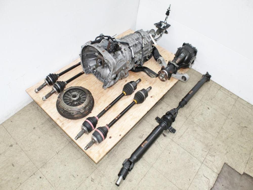 2018-2021 STI 6 Speed Transmission Complete Swap Kit TY856UW6AB R180 Differential Axle: Image 11