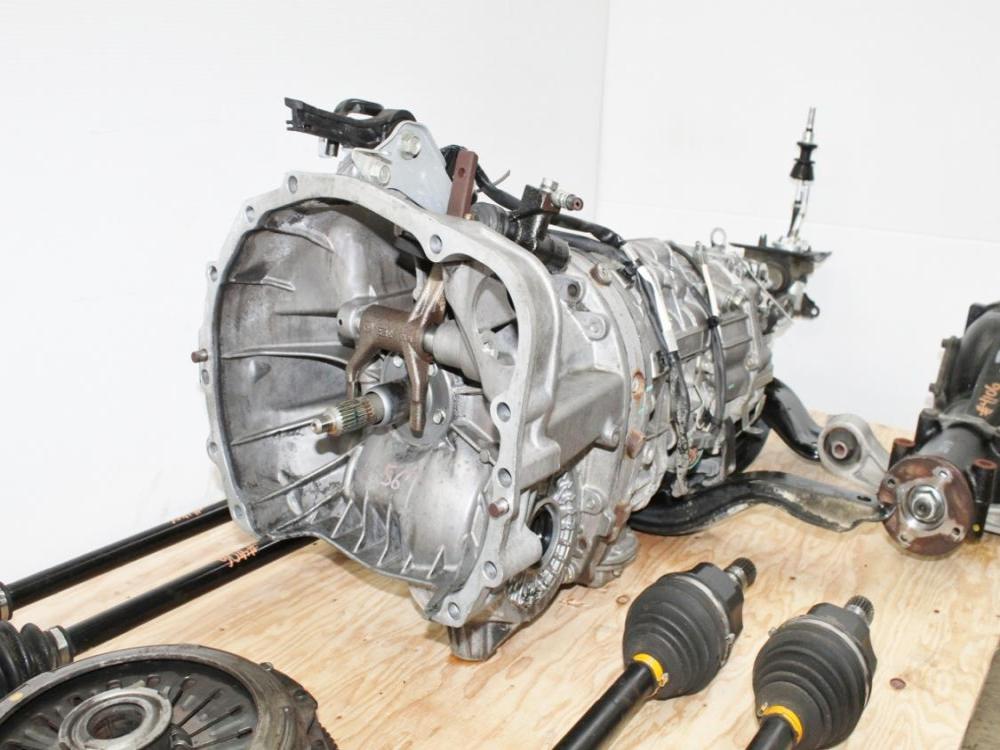 2018-2021 STI 6 Speed Transmission Complete Swap Kit TY856UW6AB R180 Differential Axle: Image 12