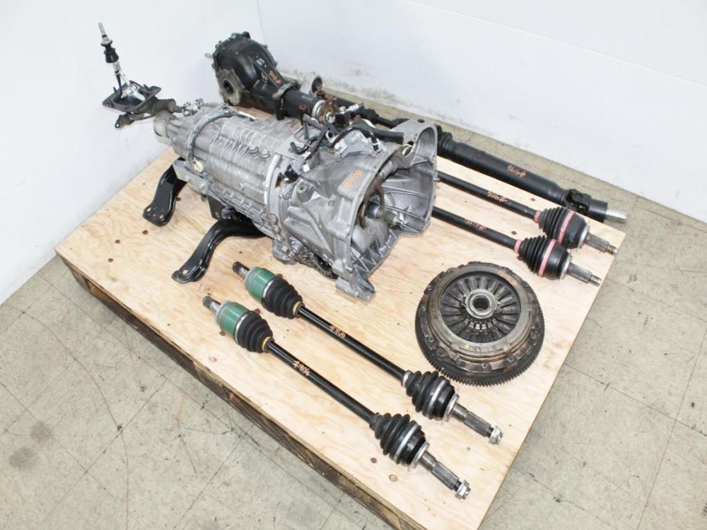 2018-2021 STI 6 Speed Transmission Complete Swap Kit TY856UW6AB R180 Differential Axle: Image 16