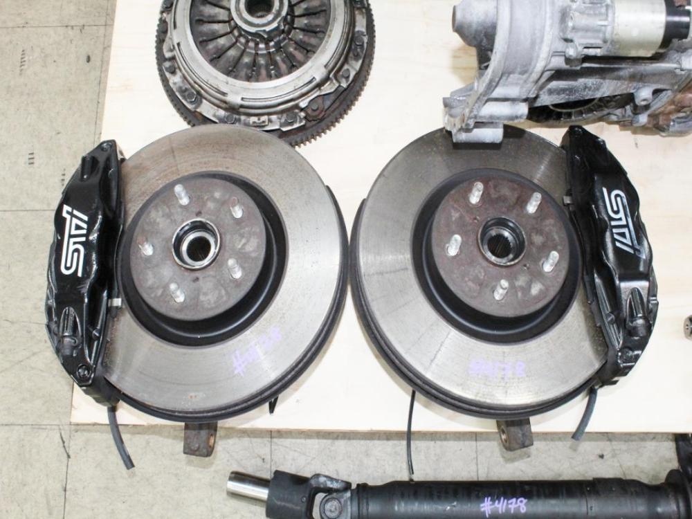 2018-2017 Subaru STI 6 Speed Transmission Complete Swap Kit  Brembo Brakes R180 Differential Axle: Image 5