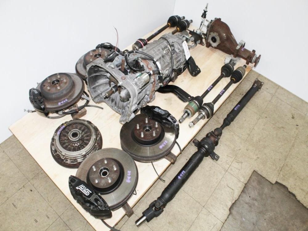 2018-2017 Subaru STI 6 Speed Transmission Complete Swap Kit  Brembo Brakes R180 Differential Axle: Image 10