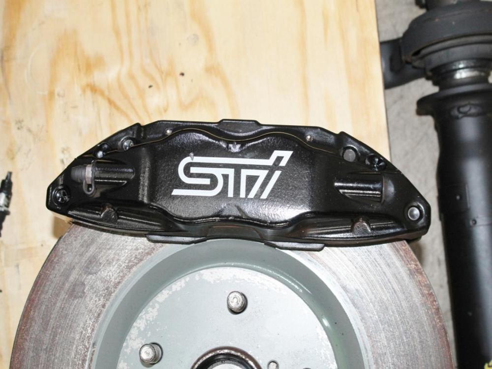 2008-2017 Subaru STI 6 Speed Transmission Complete Swap Kit  Brembo Brakes R180 Differential Axle: Image 12