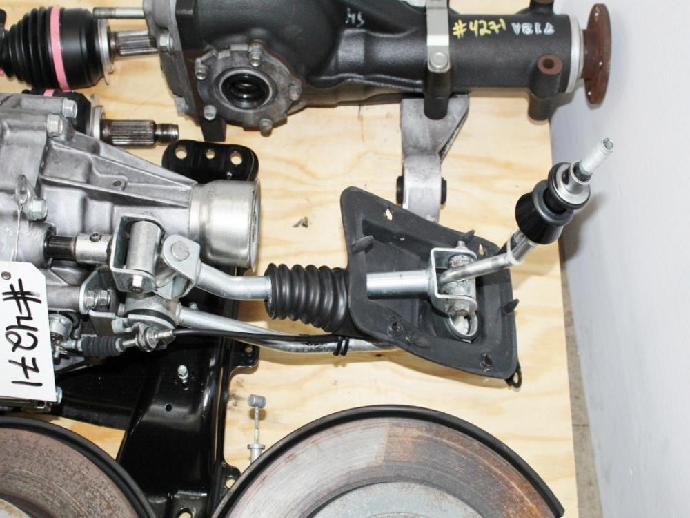08-17 Subaru STI 6 Speed Transmission Complete Swap Kit Brembo Brakes R180 Differential Axles: Image 7