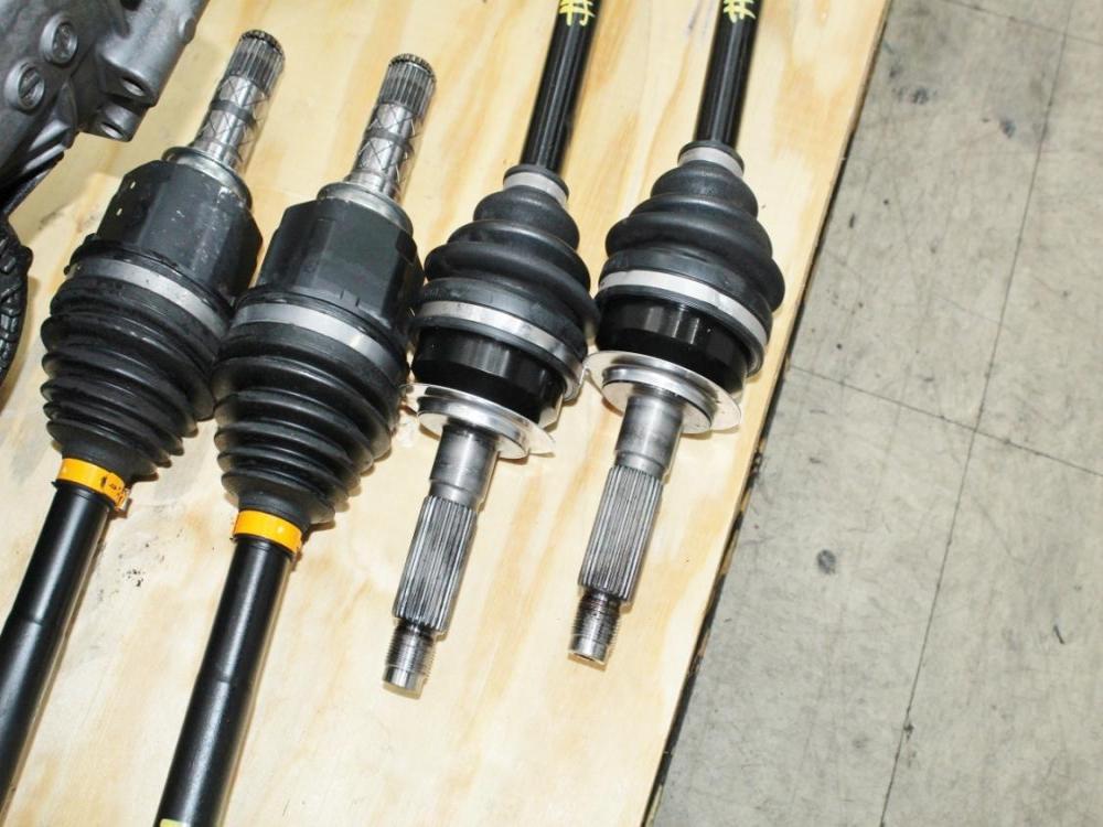08-17 Subaru STI 6 Speed Transmission Complete Swap Kit Brembo Brakes R180 Differential Axles: Image 31