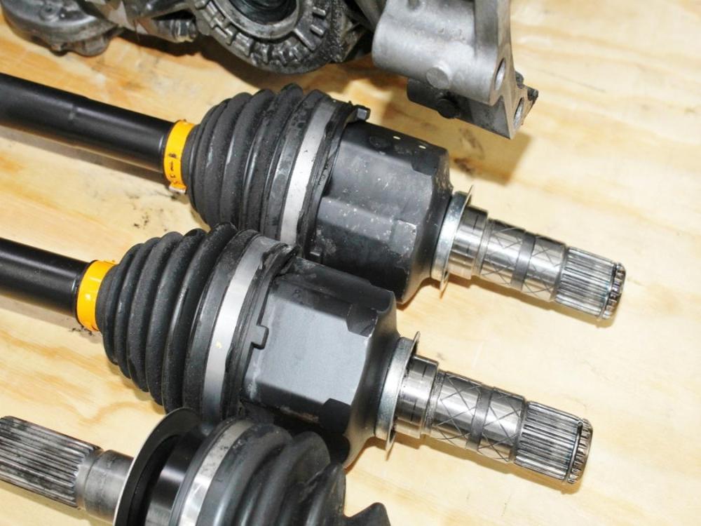 08-17 Subaru STI 6 Speed Transmission Complete Swap Kit Brembo Brakes R180 Differential Axles: Image 33