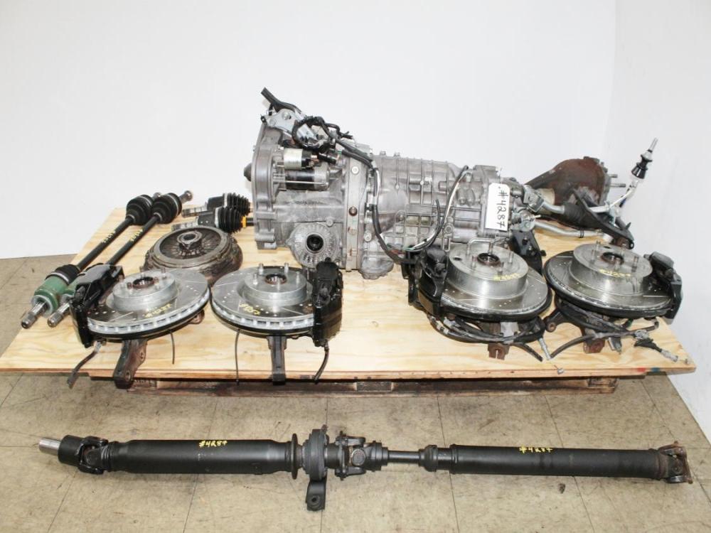 2008-2017 Subaru WRX STI 6 Speed Transmission TY856UW9AA Swap Kit with Brembo Brakes Spindles Axles R180 Diff: Image 2