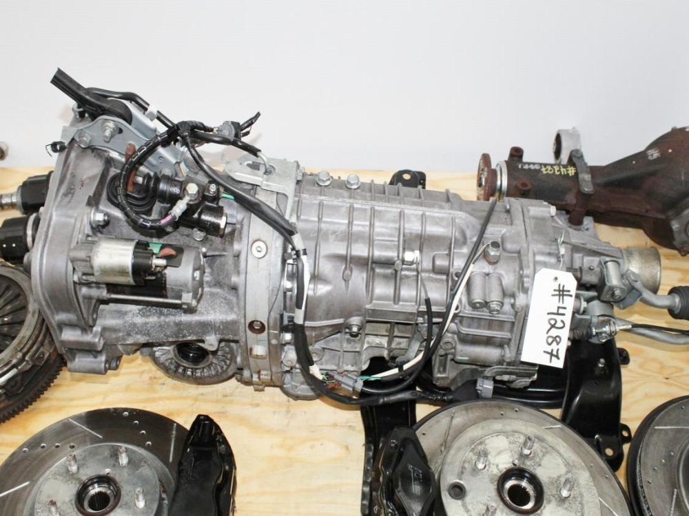 2008-2017 Subaru WRX STI 6 Speed Transmission TY856UW9AA Swap Kit with Brembo Brakes Spindles Axles R180 Diff: Image 3