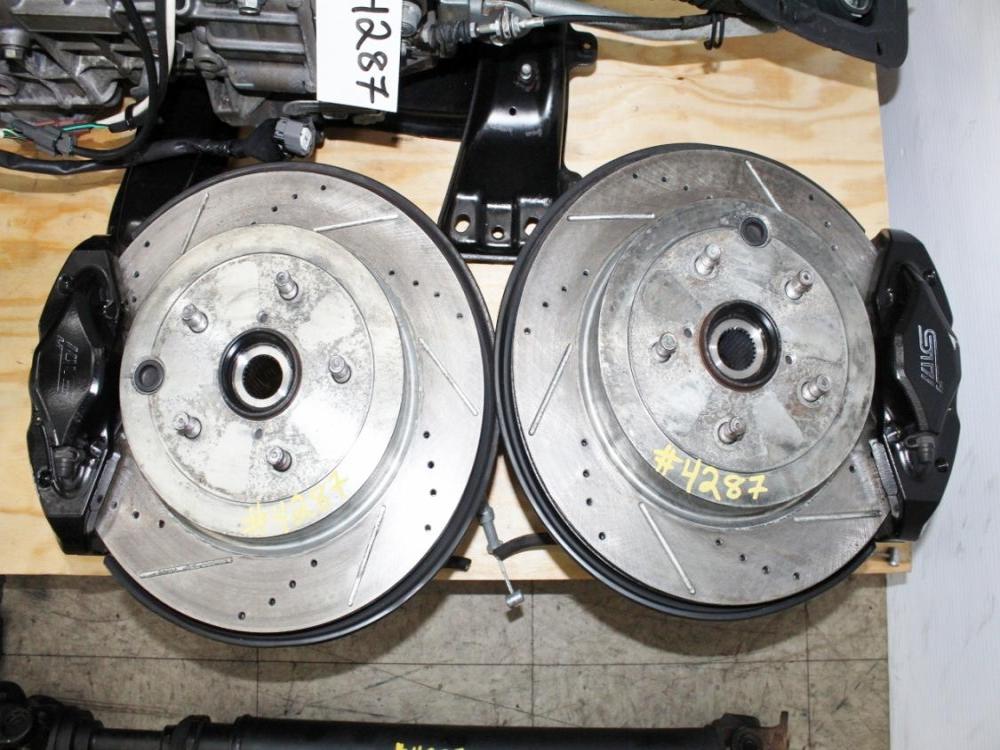 2008-2017 Subaru WRX STI 6 Speed Transmission TY856UW9AA Swap Kit with Brembo Brakes Spindles Axles R180 Diff: Image 10