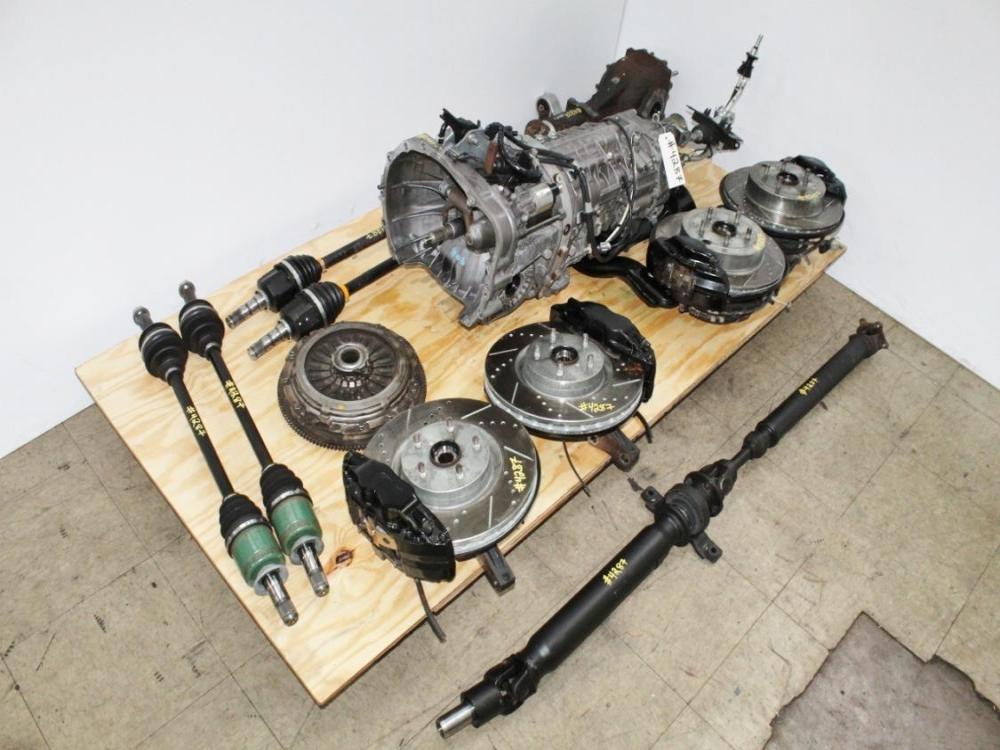 2008-2017 Subaru WRX STI 6 Speed Transmission TY856UW9AA Swap Kit with Brembo Brakes Spindles Axles R180 Diff: Image 20