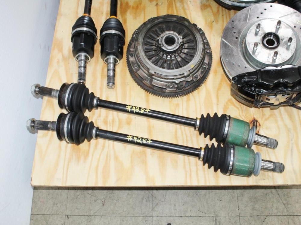 2008-2017 Subaru WRX STI 6 Speed Transmission TY856UW9AA Swap Kit with Brembo Brakes Spindles Axles R180 Diff: Image 25
