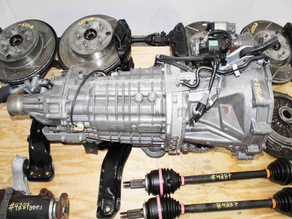 2008-2017 Subaru WRX STI 6 Speed Transmission TY856UW9AA Swap Kit with Brembo Brakes Spindles Axles R180 Diff: Image 33