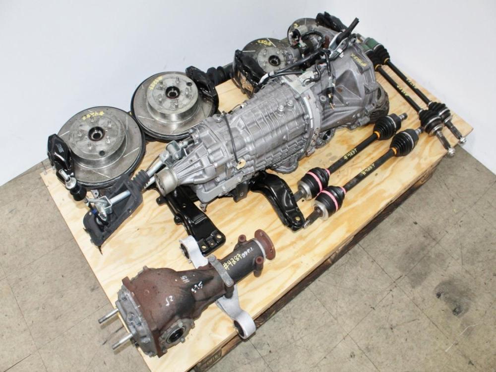 2008-2017 Subaru WRX STI 6 Speed Transmission TY856UW9AA Swap Kit with Brembo Brakes Spindles Axles R180 Diff: Image 37