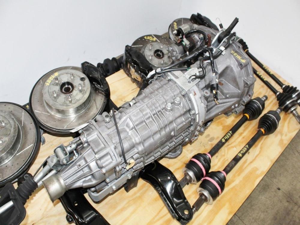 2008-2017 Subaru WRX STI 6 Speed Transmission TY856UW9AA Swap Kit with Brembo Brakes Spindles Axles R180 Diff: Image 38