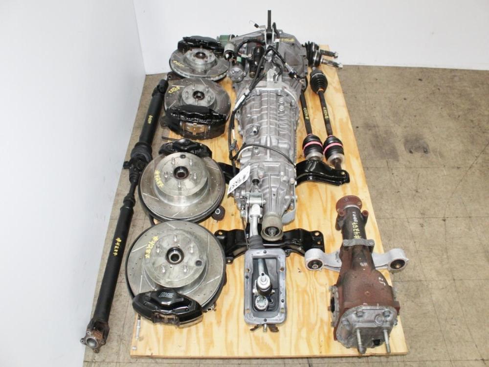 2008-2017 Subaru WRX STI 6 Speed Transmission TY856UW9AA Swap Kit with Brembo Brakes Spindles Axles R180 Diff: Image 40