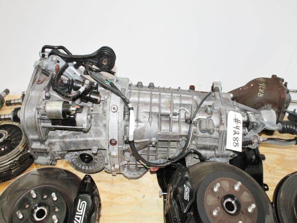 08-17 Subaru WRX STi 6 Speed Manual Transmission Swap Kit w/ Brembo Brakes Spindles Axles R180 Diff: Image 3