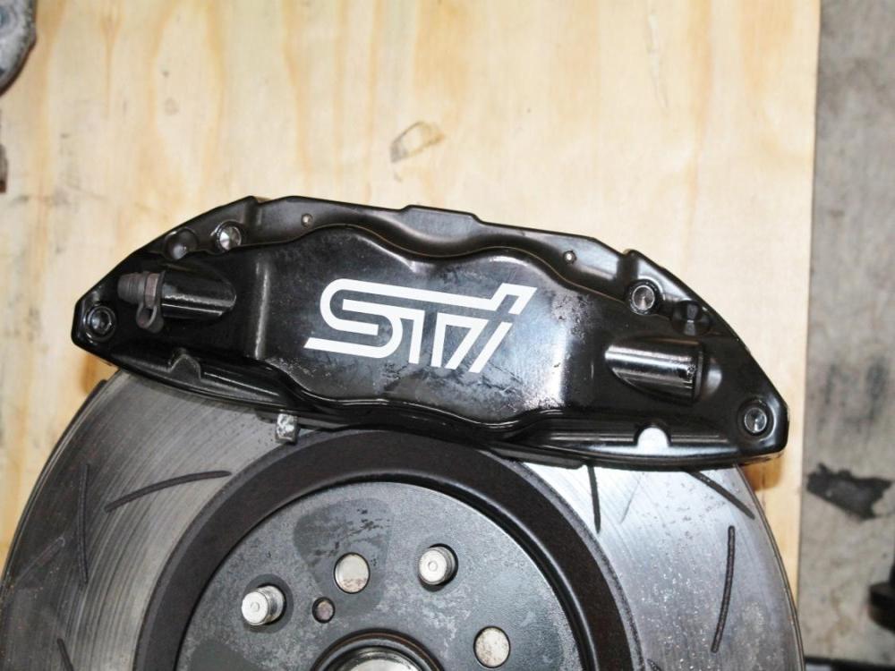 08-17 Subaru WRX STi 6 Speed Manual Transmission Swap Kit w/ Brembo Brakes Spindles Axles R180 Diff: Image 11